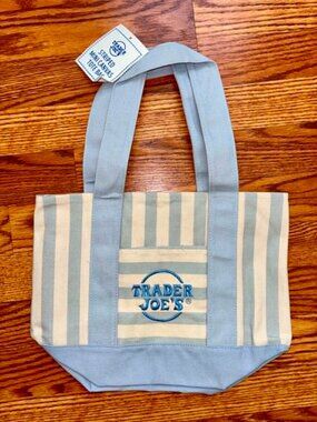 Trader Joe's Mini Tote in Blue
